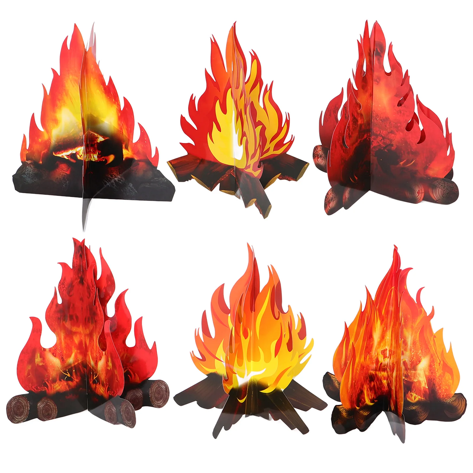 6Pcs 3D Faux Campfire Light Miniature Fake Fire for Christmas Indoor Outdoor Party Decoration 3D Campfire Decoration
6Pcs 3D Faux Campfire Light Miniature Fake Fire for Christmas Indoor Outdoor Party Decoration 3D Campfire Decoration