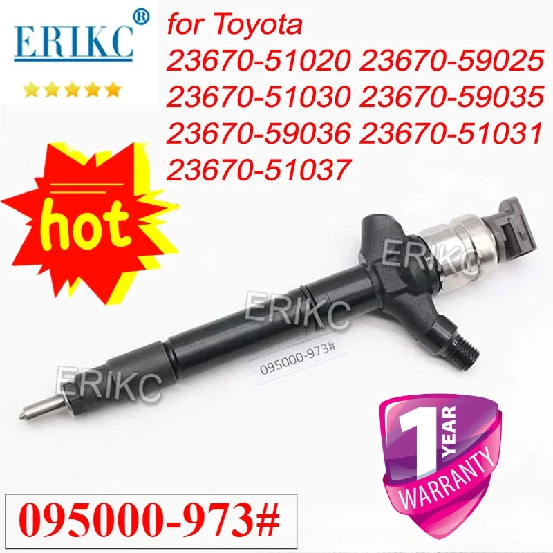 095000-9730 23670-51020 Diesel Injector 095000-9731 Auto Engine Sprayer for TOYOTA LANDCRUISER V8 200 SERIES 1VD-FTV 23670-59036
095000-9730 23670-51020 Diesel Injector 095000-9731 Auto Engine Sprayer for TOYOTA LANDCRUISER V8 200 SERIES 1VD-FTV 23670-59036