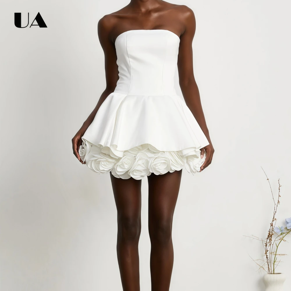 Элегантное вечернее платье ULBYANRY без бретелек с индивидуальным пошивом, расклешенное, с цветочным подолом-«пузырьками», модное мини-платье без рукавов
Элегантное вечернее платье ULBYANRY без бретелек с индивидуальным пошивом, расклешенное, с цветочным подолом-«пузырьками», модное мини-платье без рукавов