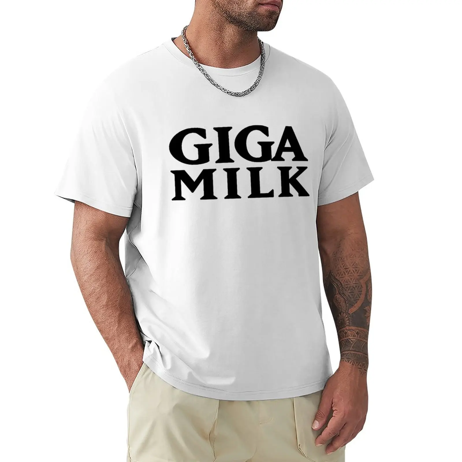 GIGA MILK T-Shirt sweat shirts summer clothes Short sleeve quick drying t-shirt mens clothing
GIGA MILK T-Shirt sweat shirts summer clothes Short sleeve quick drying t-shirt mens clothing