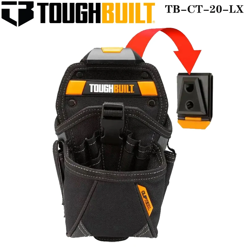 TOUGHBUILT TB-CT-20-LX Large Specialist Drill Holster Pouch Portable Durable Storage Bag Tool Pouch
TOUGHBUILT TB-CT-20-LX Large Specialist Drill Holster Pouch Portable Durable Storage Bag Tool Pouch