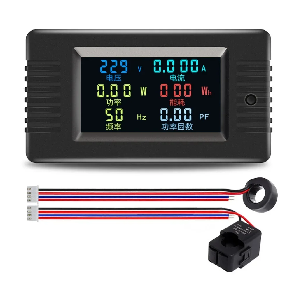 PZEM-020/022VH Color Digital Power Meter, AC 110-220V, 0-2200W, High-Definition LCD Screen,For Electronic Equipment Testing
PZEM-020/022VH Color Digital Power Meter, AC 110-220V, 0-2200W, High-Definition LCD Screen,For Electronic Equipment Testing