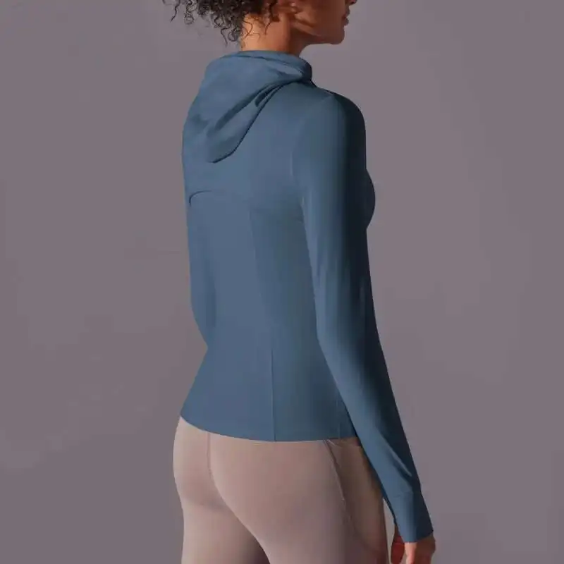 Yoga Track Gym Clothes Outfits Sports Top Pullover Hooded Zip Up Workout Jacket For Women Athletic Lightweight Running Jackets
Yoga Track Gym Clothes Outfits Sports Top Pullover Hooded Zip Up Workout Jacket For Women Athletic Lightweight Running Jackets