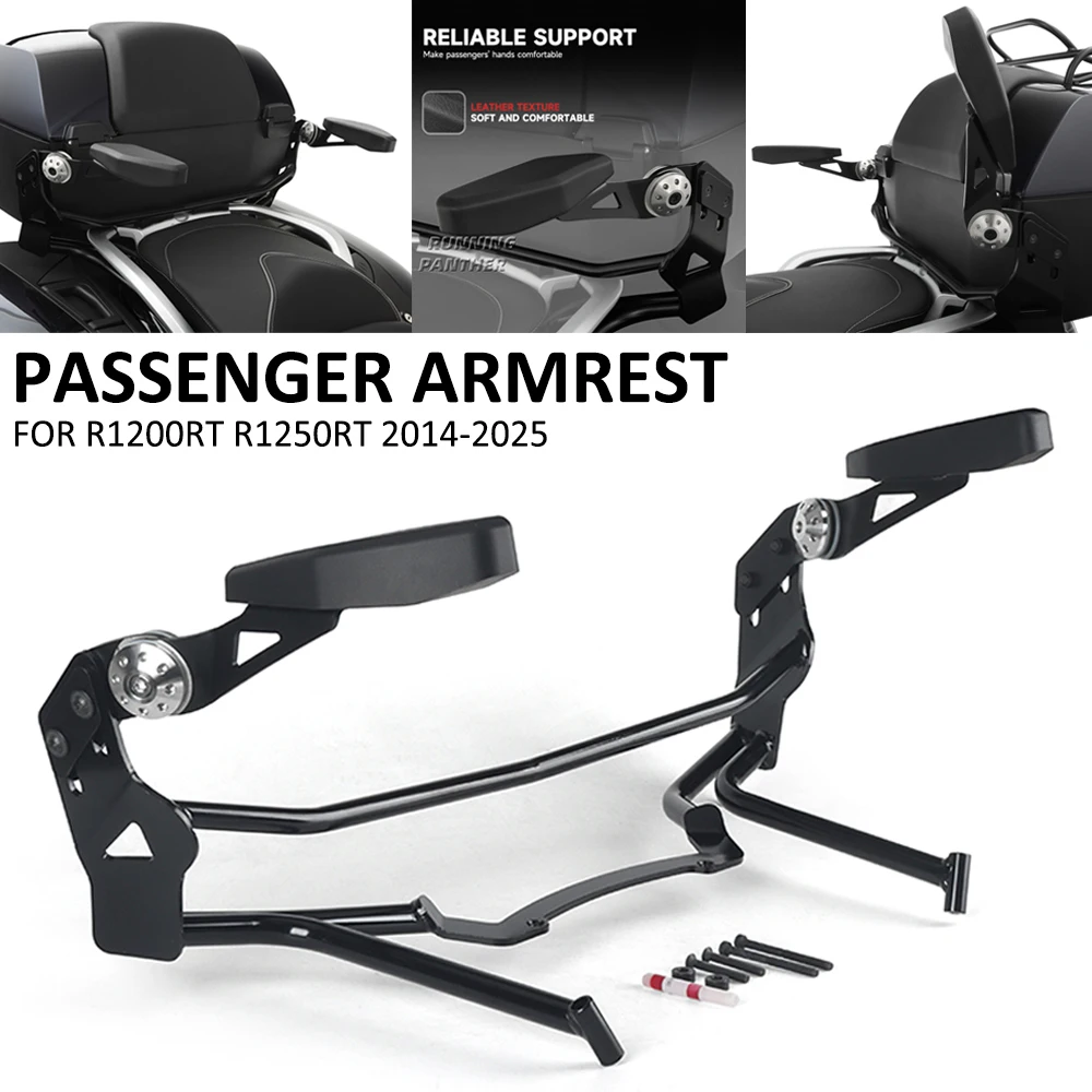 Motorcycle Black Adjustable Rear Passenger Armrests For BMW R1200RT R 1200 RT R 1250 RT R1250RT 2014-2025 2024 2023 2022
Motorcycle Black Adjustable Rear Passenger Armrests For BMW R1200RT R 1200 RT R 1250 RT R1250RT 2014-2025 2024 2023 2022