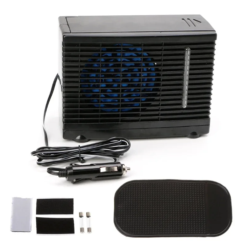 12V 60W Adjustable Car Air Conditioner Cooler Cooling Fan Water Ice Evaporative Portable Mini Fan
12V 60W Adjustable Car Air Conditioner Cooler Cooling Fan Water Ice Evaporative Portable Mini Fan