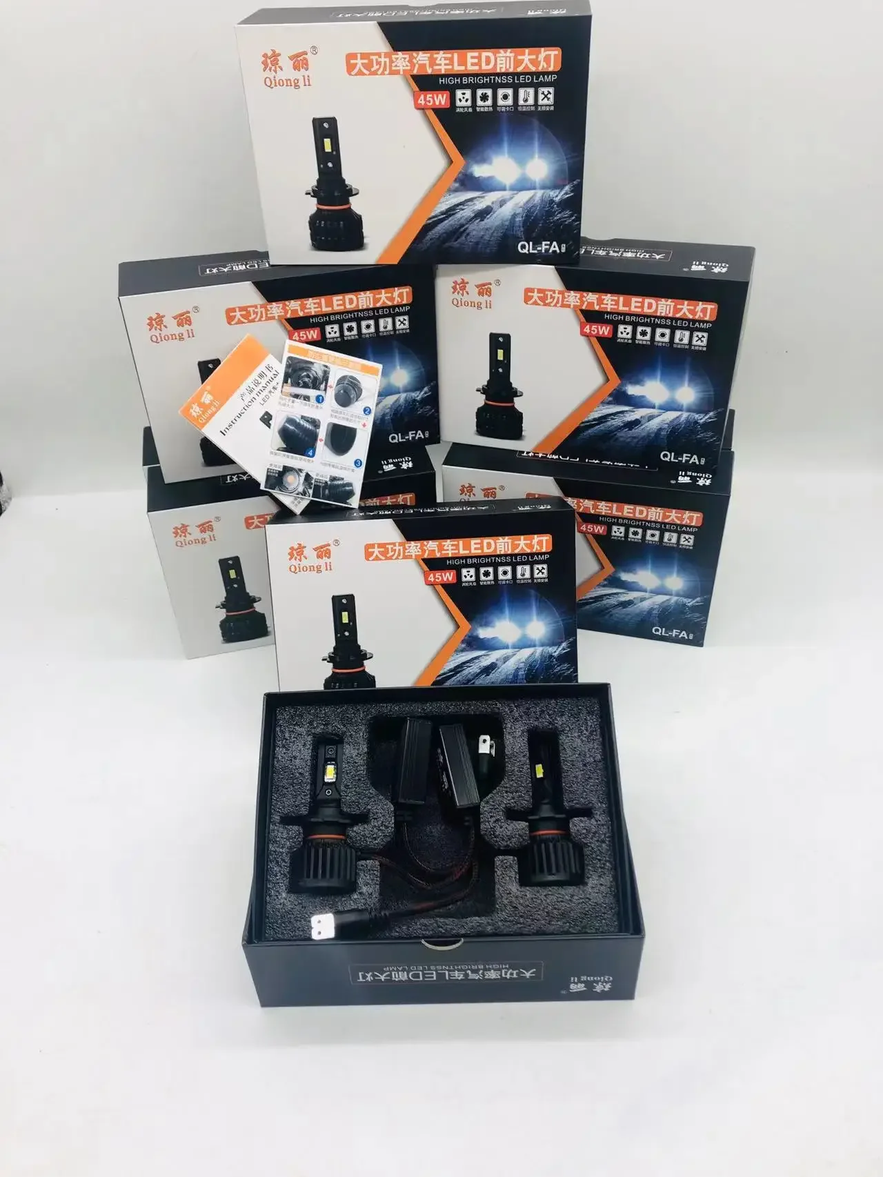 Qiongli High Power 45W Автомобильные светодиодные фары, электронные светодиодные лампы
Qiongli High Power 45W Автомобильные светодиодные фары, электронные светодиодные лампы