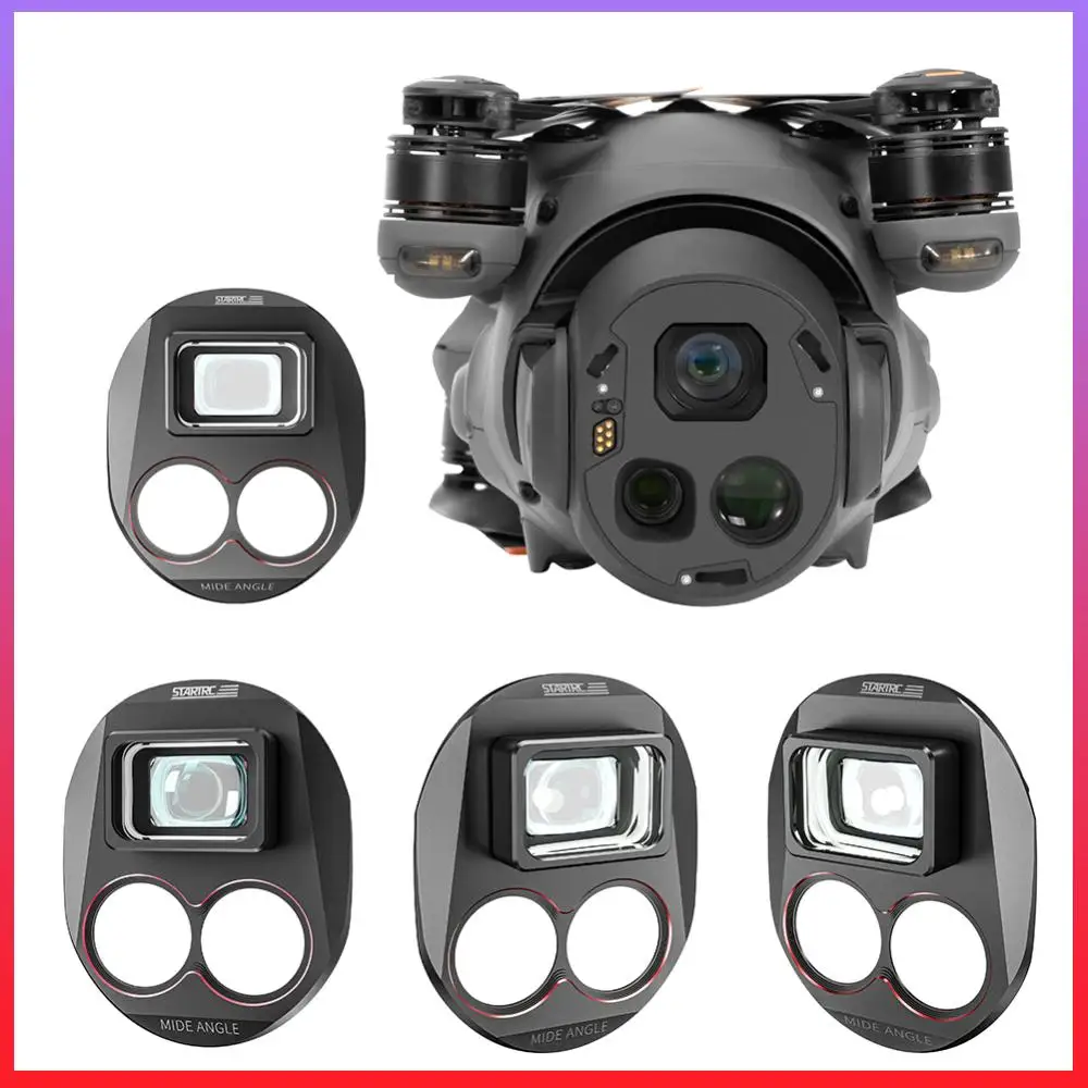 Широкоугольный объектив HD из оптического стекла с углом обзора 110 градусов для дрона DJI Mavic 4 Pro, аксессуары
Широкоугольный объектив HD из оптического стекла с углом обзора 110 градусов для дрона DJI Mavic 4 Pro, аксессуары