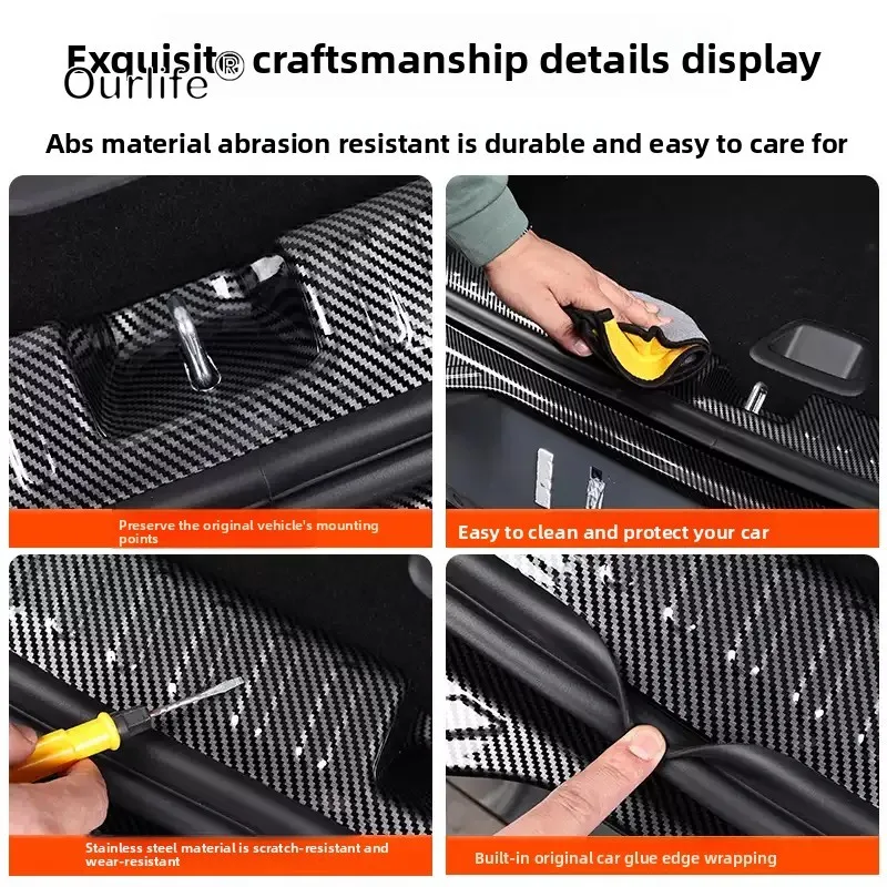 For Changan Qiyuan NEVO A06 2026 2027 Rear Bumper Guard Protector Scratch Protection Accessories
For Changan Qiyuan NEVO A06 2026 2027 Rear Bumper Guard Protector Scratch Protection Accessories