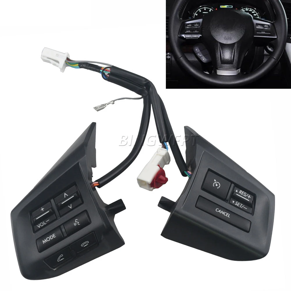 Steering Wheel Cruise Audio Volume Sound Control Switch With Wire Kit For Subaru Forest 2013-2014 For IMPREZA 2012-2014
Steering Wheel Cruise Audio Volume Sound Control Switch With Wire Kit For Subaru Forest 2013-2014 For IMPREZA 2012-2014