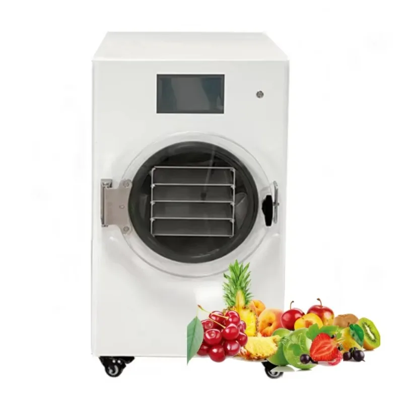 Mini Vegetable Fruit Candy Freeze Dryer Home Vacuum Food Freeze Dryer Drying Machine Lyophilizer
Mini Vegetable Fruit Candy Freeze Dryer Home Vacuum Food Freeze Dryer Drying Machine Lyophilizer