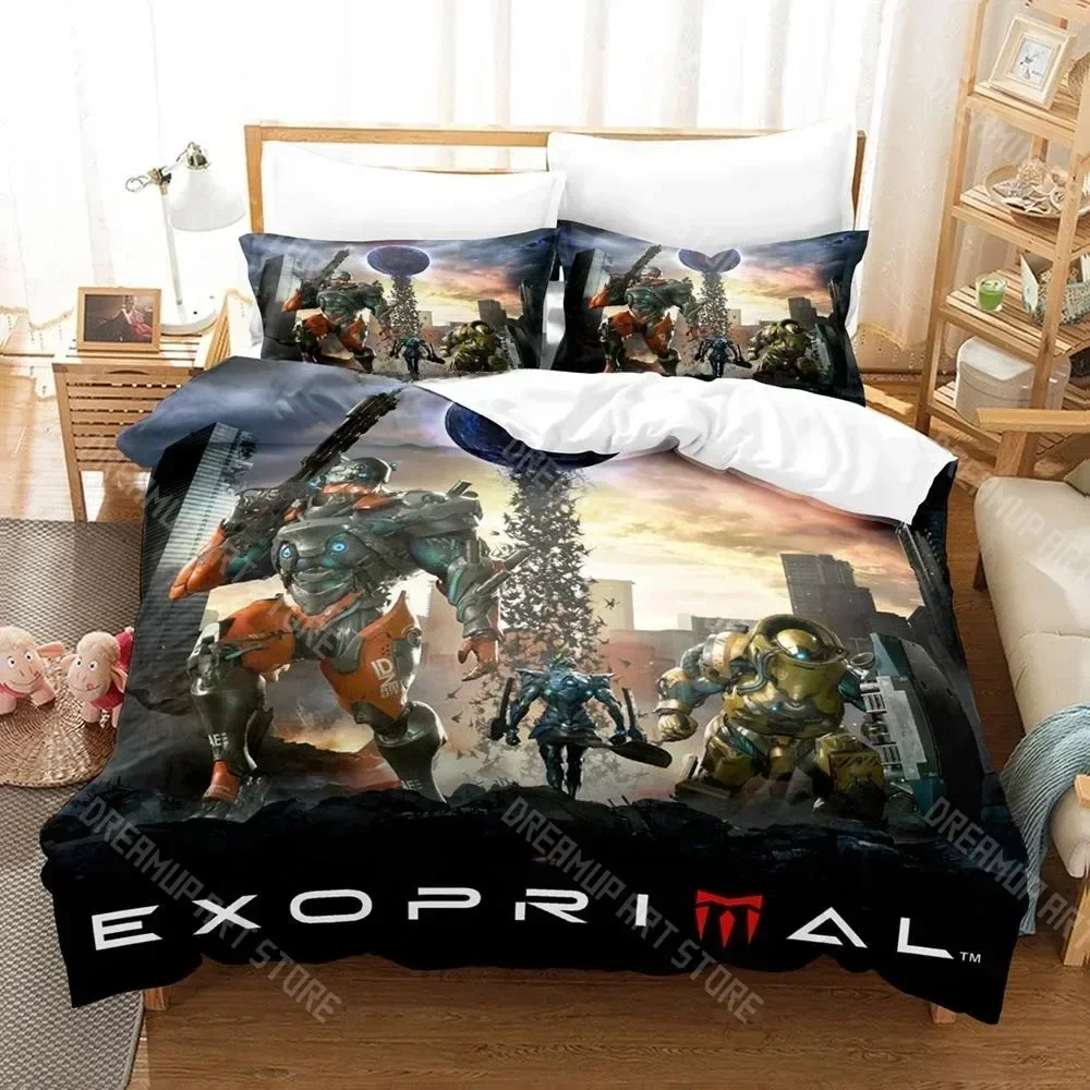 Комплект постельного белья с 3D принтом Exoprimal Single Twin Full Queen King Size, комплект постельного белья для взрослых и детей, комплекты пододеяльников для спальни, 3D постельное белье в стиле аниме
Комплект постельного белья с 3D принтом Exoprimal Single Twin Full Queen King Size, комплект постельного белья для взрослых и детей, комплекты пододеяльников для спальни, 3D постельное белье в стиле аниме