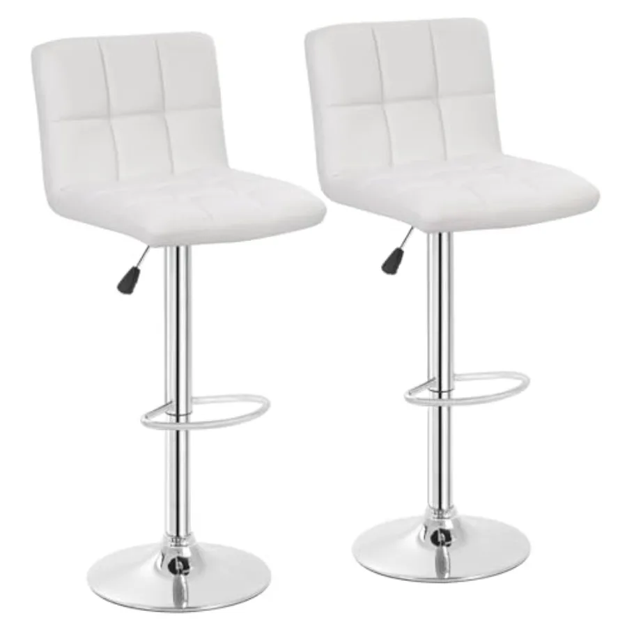 Counter Height Swivel Bar Stools PU Leather Padded with Back, Height Adjustable Counter Stool Barstools Dining Chair
Counter Height Swivel Bar Stools PU Leather Padded with Back, Height Adjustable Counter Stool Barstools Dining Chair