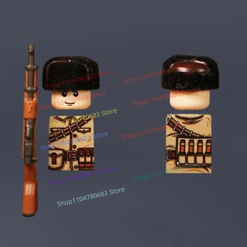 MOC Building Blocks MiniFigure Chinese Volunteer Soldiers Assembled Model Ornaments, Anime Cartoon Toys Gifts Action Figures
MOC Building Blocks MiniFigure Chinese Volunteer Soldiers Assembled Model Ornaments, Anime Cartoon Toys Gifts Action Figures