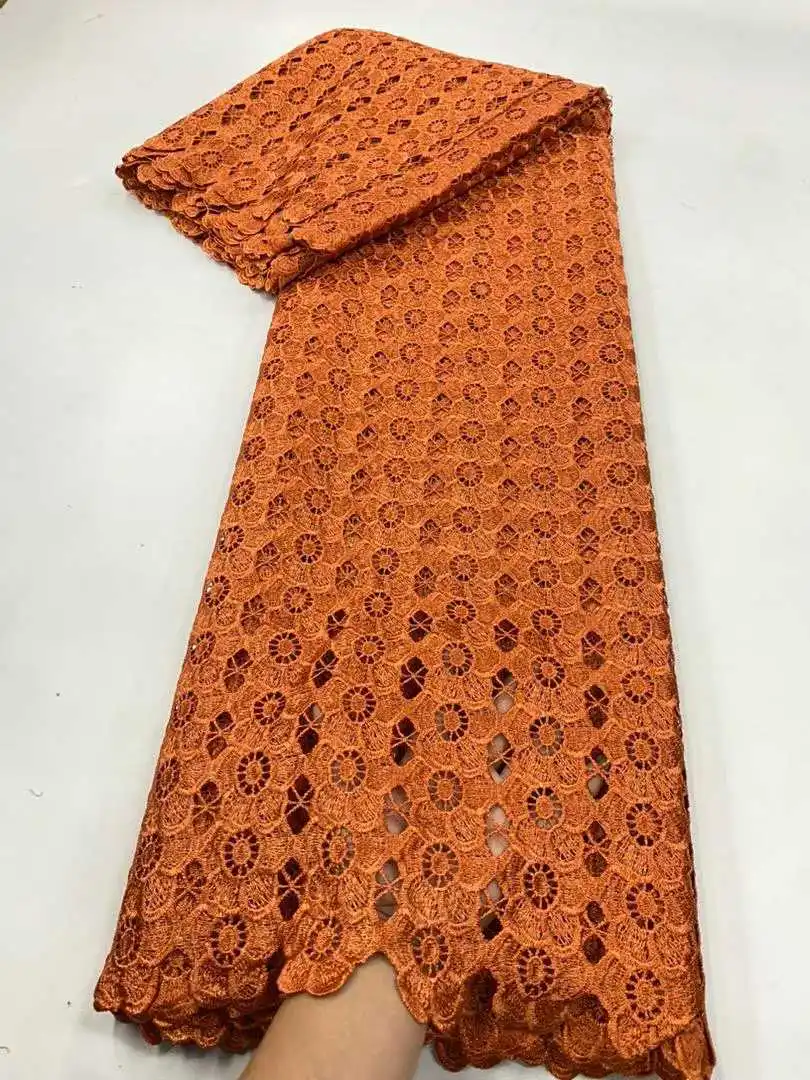 African Guipure Cord Lace Fabric 2025 High Quality 5 Yards Nigerian Water Soluble Lace Fabric For Women Wedding Party Dresses
African Guipure Cord Lace Fabric 2025 High Quality 5 Yards Nigerian Water Soluble Lace Fabric For Women Wedding Party Dresses