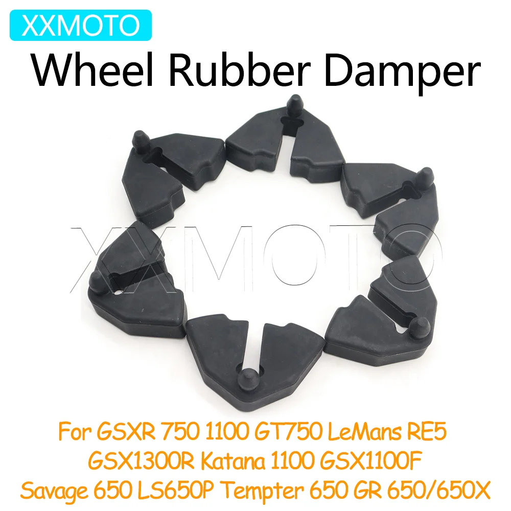 For Suzuki GSXR750 GSXR1100 GT750 GSX1300R Katana 1100 GSX1100 RE5 LS650 GR650 Motorcycle Damper Wheel Drum Sprocket Buffer
For Suzuki GSXR750 GSXR1100 GT750 GSX1300R Katana 1100 GSX1100 RE5 LS650 GR650 Motorcycle Damper Wheel Drum Sprocket Buffer
