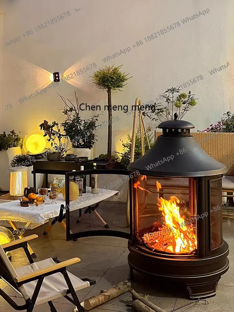 Villa courtyard large heating stove household outdoor barbecue stove rural firewood
Villa courtyard large heating stove household outdoor barbecue stove rural firewood