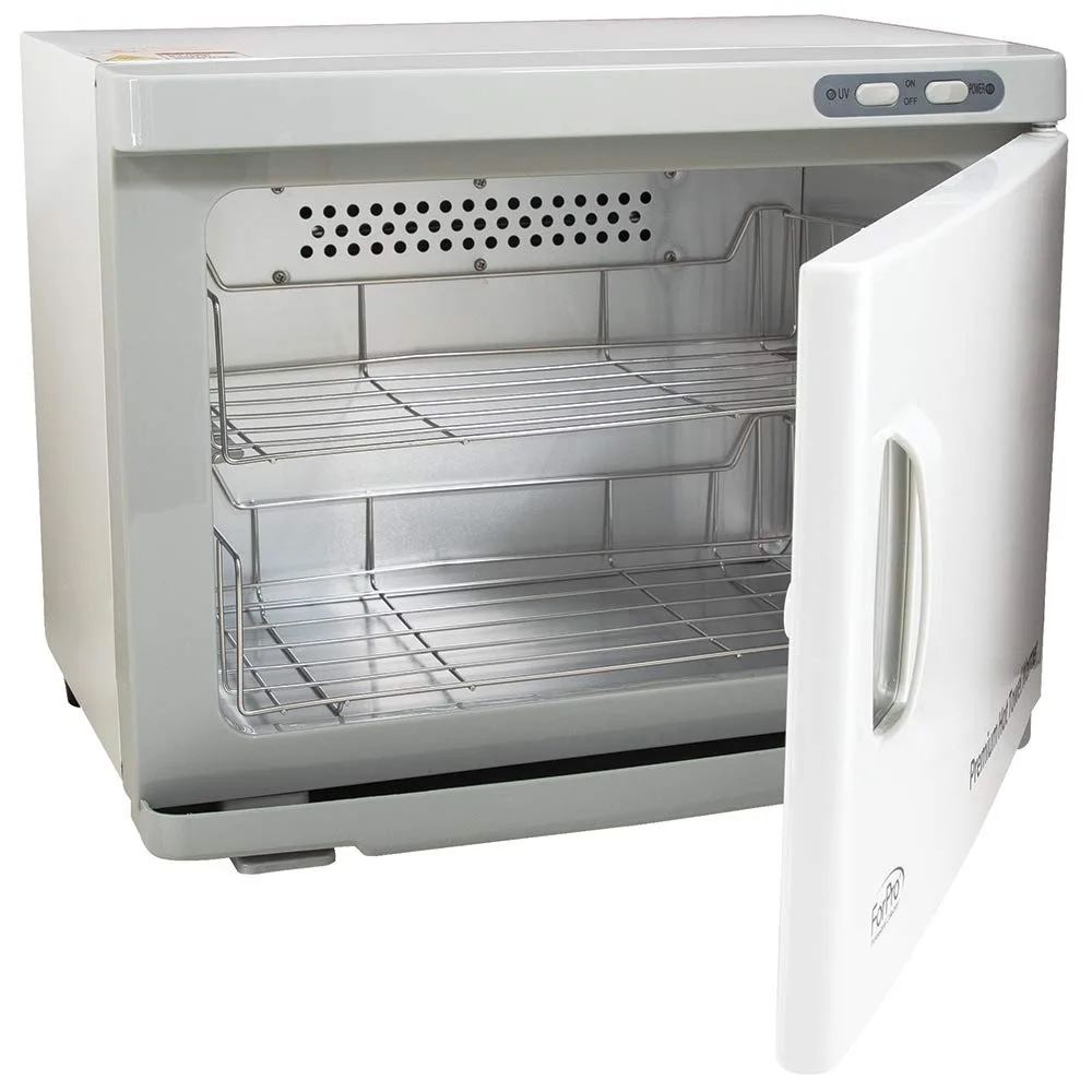 Premium Hot Towel Warmer, 23L Extra Large Capacity, Two Stainless Steel Racks, White
Premium Hot Towel Warmer, 23L Extra Large Capacity, Two Stainless Steel Racks, White