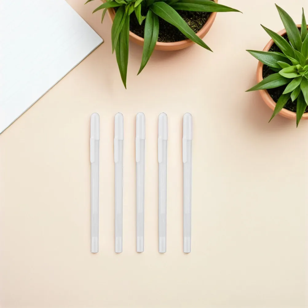 5Pcs White Highlight Gel Ink Pens 0.8mm Fine Point Waterproof Smudge Resistant Fast Drying for Black Paper Art Drawing
5Pcs White Highlight Gel Ink Pens 0.8mm Fine Point Waterproof Smudge Resistant Fast Drying for Black Paper Art Drawing