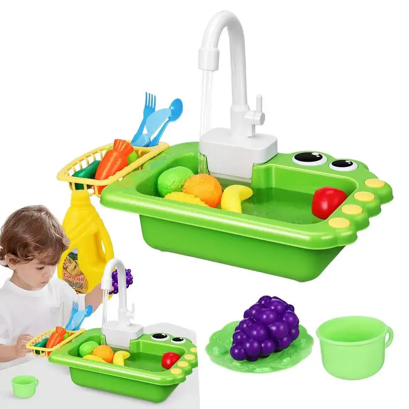 Toddler Kitchen Sink Toys Electric Toddler Kitchen Sink Playing Set With Running Water Role Play Sink Set Kids Pretend Role Play
Toddler Kitchen Sink Toys Electric Toddler Kitchen Sink Playing Set With Running Water Role Play Sink Set Kids Pretend Role Play