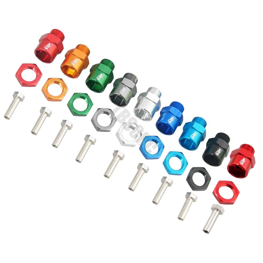 4Pcs Wheel Hex 12mm Turn 17mm lengthened Thickening 15MM 30MM Metal Adapter HSP 1/10 RC Car Buggy Bigfoot Truck Use 1/8 Tires
4Pcs Wheel Hex 12mm Turn 17mm lengthened Thickening 15MM 30MM Metal Adapter HSP 1/10 RC Car Buggy Bigfoot Truck Use 1/8 Tires