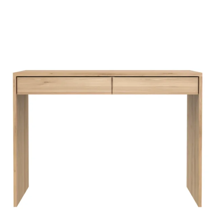 Solid wood desk, antique style desk, oak small apartment desk, simple modern desk
Solid wood desk, antique style desk, oak small apartment desk, simple modern desk