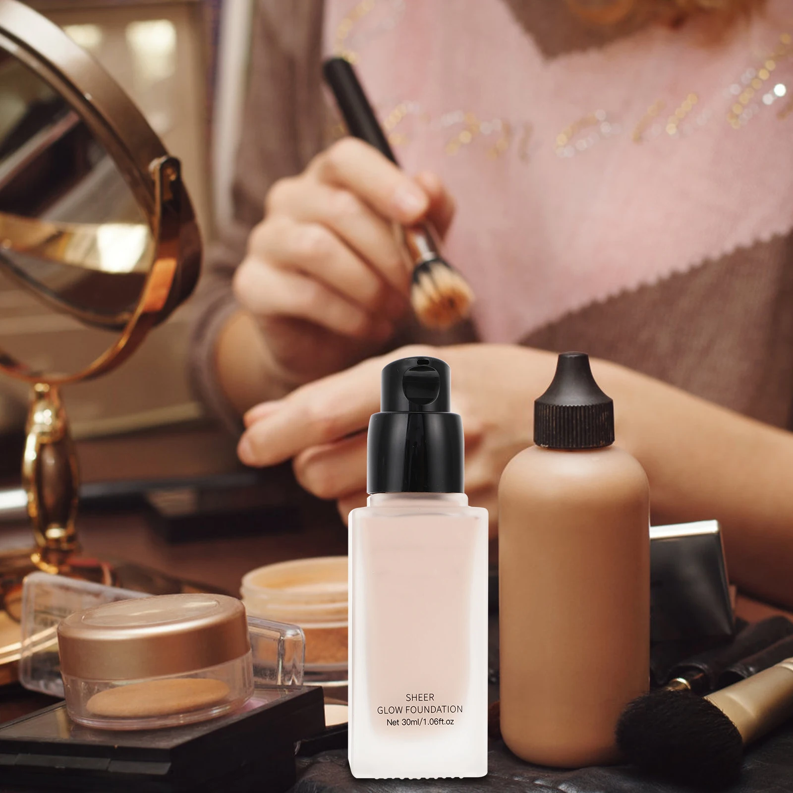 Moisturizing Waterproof Foundation 30ml Women Fluid Concealer Nude Natural Finish Long Lasting Coverage Base Makeup
Moisturizing Waterproof Foundation 30ml Women Fluid Concealer Nude Natural Finish Long Lasting Coverage Base Makeup