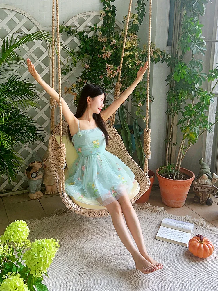 Balcony Swing Hanging Chair Hanging Indoor Home Kids Rocking Chair Outdoor Courtyard Woven Rattan Hanging Basket Adult Ceiling H
Balcony Swing Hanging Chair Hanging Indoor Home Kids Rocking Chair Outdoor Courtyard Woven Rattan Hanging Basket Adult Ceiling H