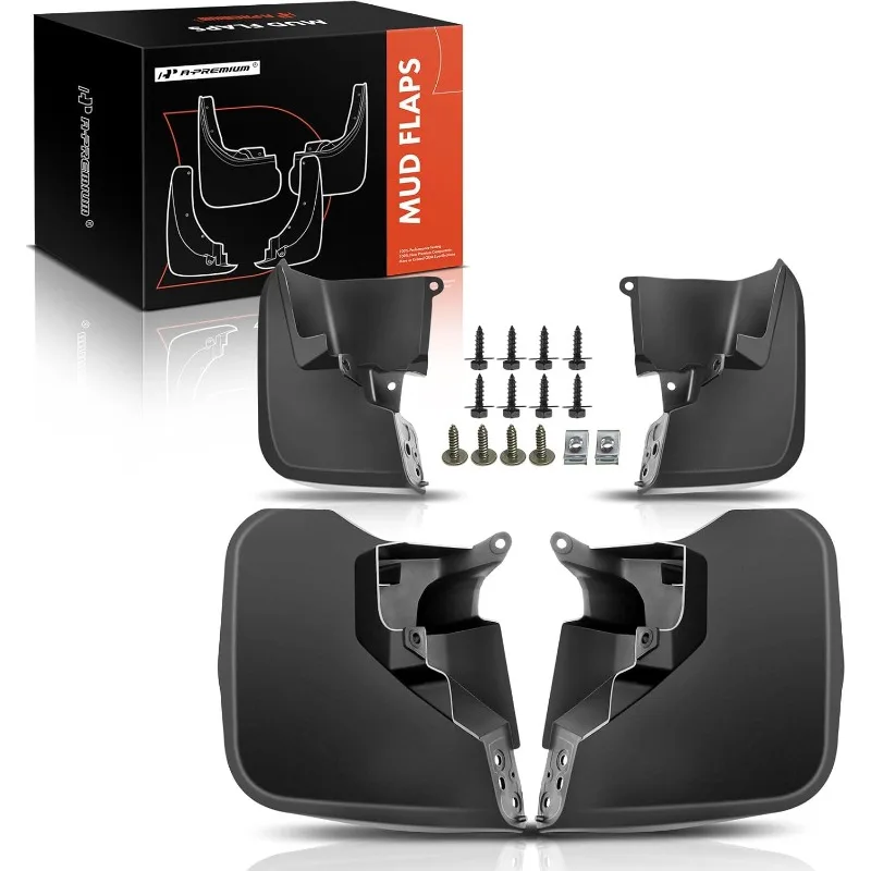 A-Premium Set of 4PCS Mud Flaps Splash Guards Mudguards Mudflaps with Hardware (Driver & Passenger Sides)
A-Premium Set of 4PCS Mud Flaps Splash Guards Mudguards Mudflaps with Hardware (Driver & Passenger Sides)