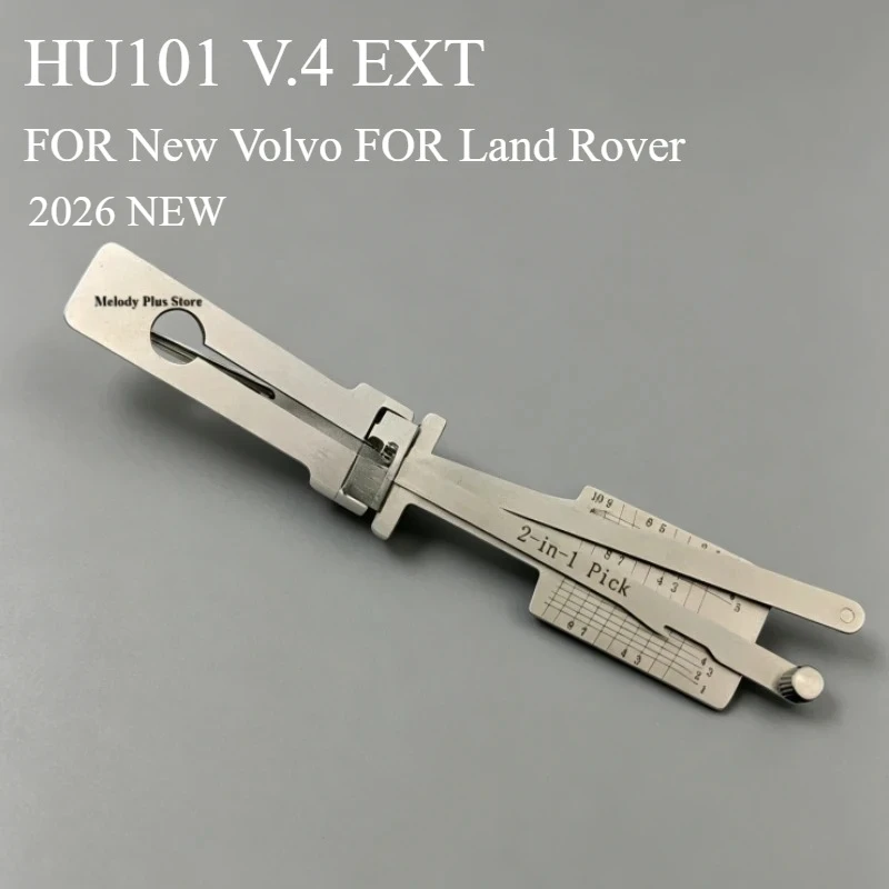 1PCS Premium 2-in-1 Decoder FOR Ford Land Rover Volvo Lincoln HU101 V.4 EXT Ganzua Precision Key Way Entry Tool Locksmiths 、
1PCS Premium 2-in-1 Decoder FOR Ford Land Rover Volvo Lincoln HU101 V.4 EXT Ganzua Precision Key Way Entry Tool Locksmiths 、