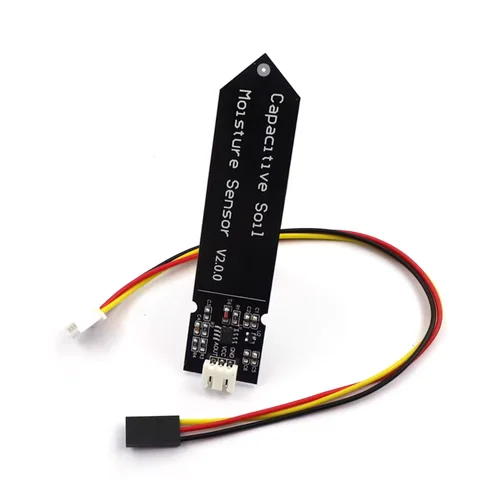 1-100pcs Capacitive Soil Moisture Sensor Module Not Easy to Corrode Wide Voltage Wire 3.3~5.5V Corrosion Resistant