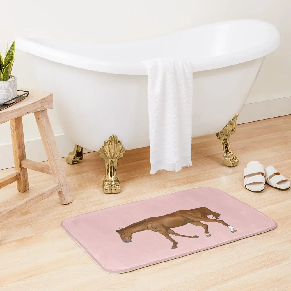 Phar Lap, sorrel/chestnut Thoroughbred (without halter) Bath Mat Bathroom Use Toilet Rug Mat
Phar Lap, sorrel/chestnut Thoroughbred (without halter) Bath Mat Bathroom Use Toilet Rug Mat