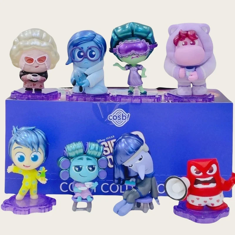 Inside Out 2 Pajama Party series blind box Joy Sadness Disgust Nostalgia Envy Cosbi Collect Figurine Kids Birthday Gift
Inside Out 2 Pajama Party series blind box Joy Sadness Disgust Nostalgia Envy Cosbi Collect Figurine Kids Birthday Gift