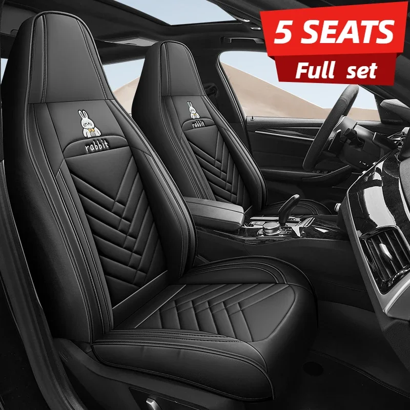 5-Seat Full Set Nappa Leather Car Seat Covers for One-Piece Seats, Universal Fits BYD/Tesla/EV & Most Sport Integrated car Seats
5-Seat Full Set Nappa Leather Car Seat Covers for One-Piece Seats, Universal Fits BYD/Tesla/EV & Most Sport Integrated car Seats