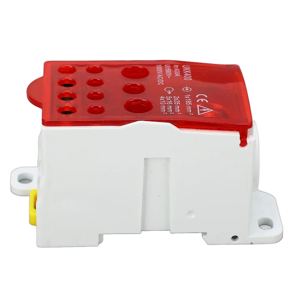 690V Terminal Block Junction Box 400A Red Blue Yellow Green Universal Power Distribution Main Line Junction Box Control Cabinets
690V Terminal Block Junction Box 400A Red Blue Yellow Green Universal Power Distribution Main Line Junction Box Control Cabinets