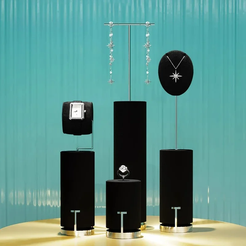 High end jewelry display stand, ring, earring, necklace, watch store display props
High end jewelry display stand, ring, earring, necklace, watch store display props