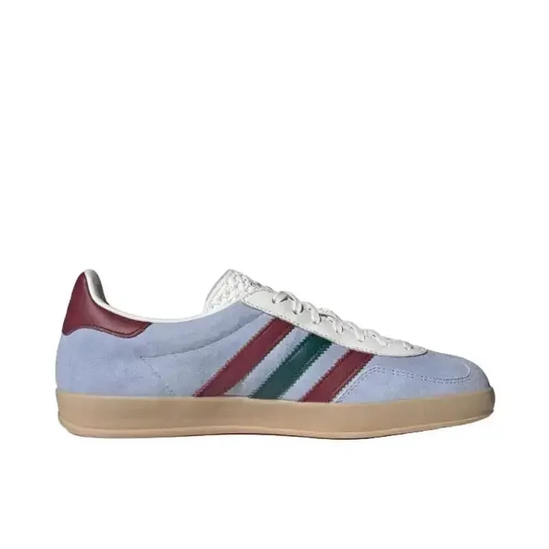 Adidas Gazelle Комфортные, прочные, дышащие, с низким верхом, парусиновые туфли, мужские и женские, светло-фиолетовые и белые
Adidas Gazelle Комфортные, прочные, дышащие, с низким верхом, парусиновые туфли, мужские и женские, светло-фиолетовые и белые