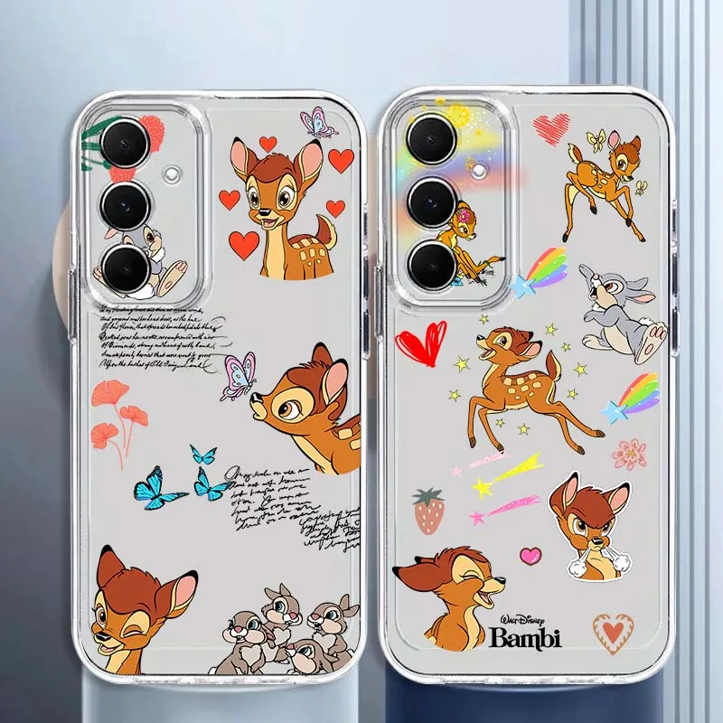 Disney Cartoon Bambi Phone Case For Samsung Galaxy A73 A72 A71 A55 A54 A53 A52 A51 A33 A25 A22 A15 A14 A05 TPU Transparent
Disney Cartoon Bambi Phone Case For Samsung Galaxy A73 A72 A71 A55 A54 A53 A52 A51 A33 A25 A22 A15 A14 A05 TPU Transparent