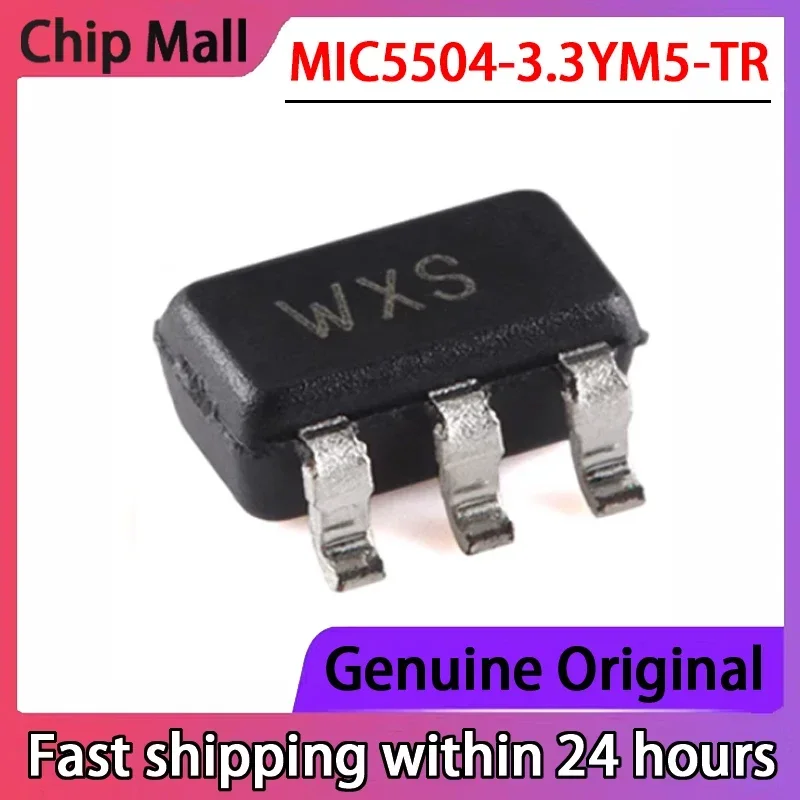 10 шт. новый оригинальный MIC5504-3.3YM5-TR с трафаретной печатью WXS SOT23-5 LDO чип регулятора напряжения на складе
10 шт. новый оригинальный MIC5504-3.3YM5-TR с трафаретной печатью WXS SOT23-5 LDO чип регулятора напряжения на складе