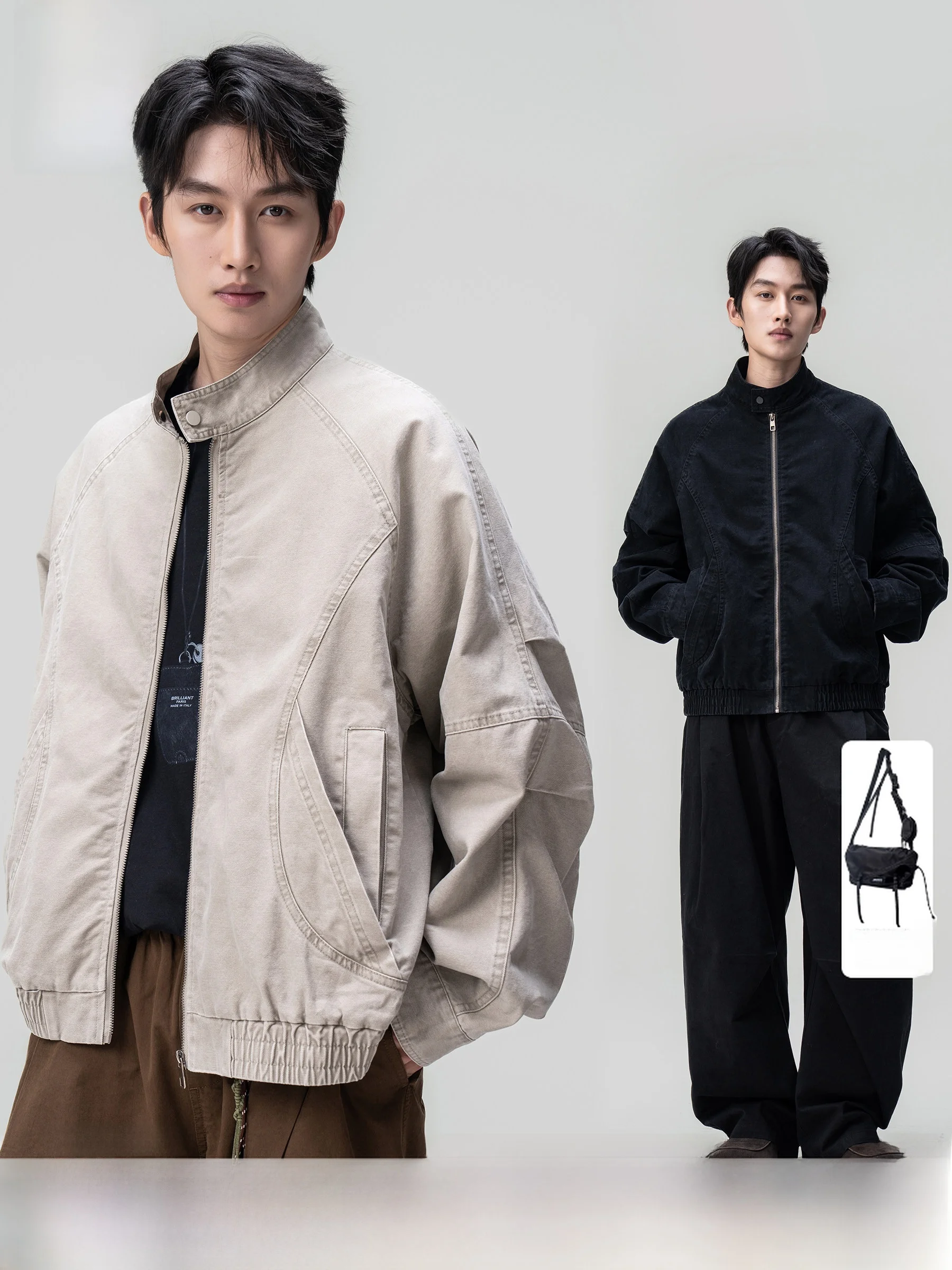 American Retro Harington Jacket Casual Unisex Spring New Style Cotton Long Sleeve Zipper Closure Fashionable Outerwear
American Retro Harington Jacket Casual Unisex Spring New Style Cotton Long Sleeve Zipper Closure Fashionable Outerwear