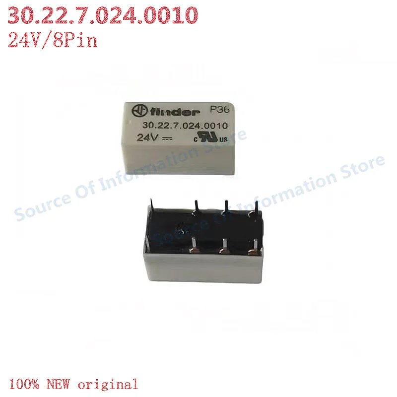 30.22.7.024.0010 Finder Relay 24V 8-Pin 100% New original
30.22.7.024.0010 Finder Relay 24V 8-Pin 100% New original