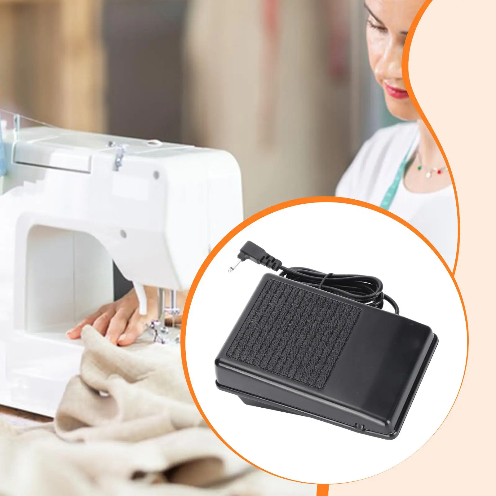 Ножной педальный контроллер для швейной машины, бытовой легкий прочный ножной переключатель, запасные части для швейной машины для C7205
Ножной педальный контроллер для швейной машины, бытовой легкий прочный ножной переключатель, запасные части для швейной машины для C7205