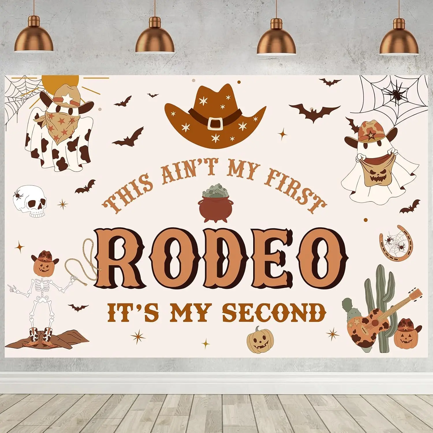 Kreat4joy Halloween Birthday Party Decoration, This Is My Second Backdrop Banner Cowboy 2nd Birthday Party Decor Supplies
Kreat4joy Halloween Birthday Party Decoration, This Is My Second Backdrop Banner Cowboy 2nd Birthday Party Decor Supplies