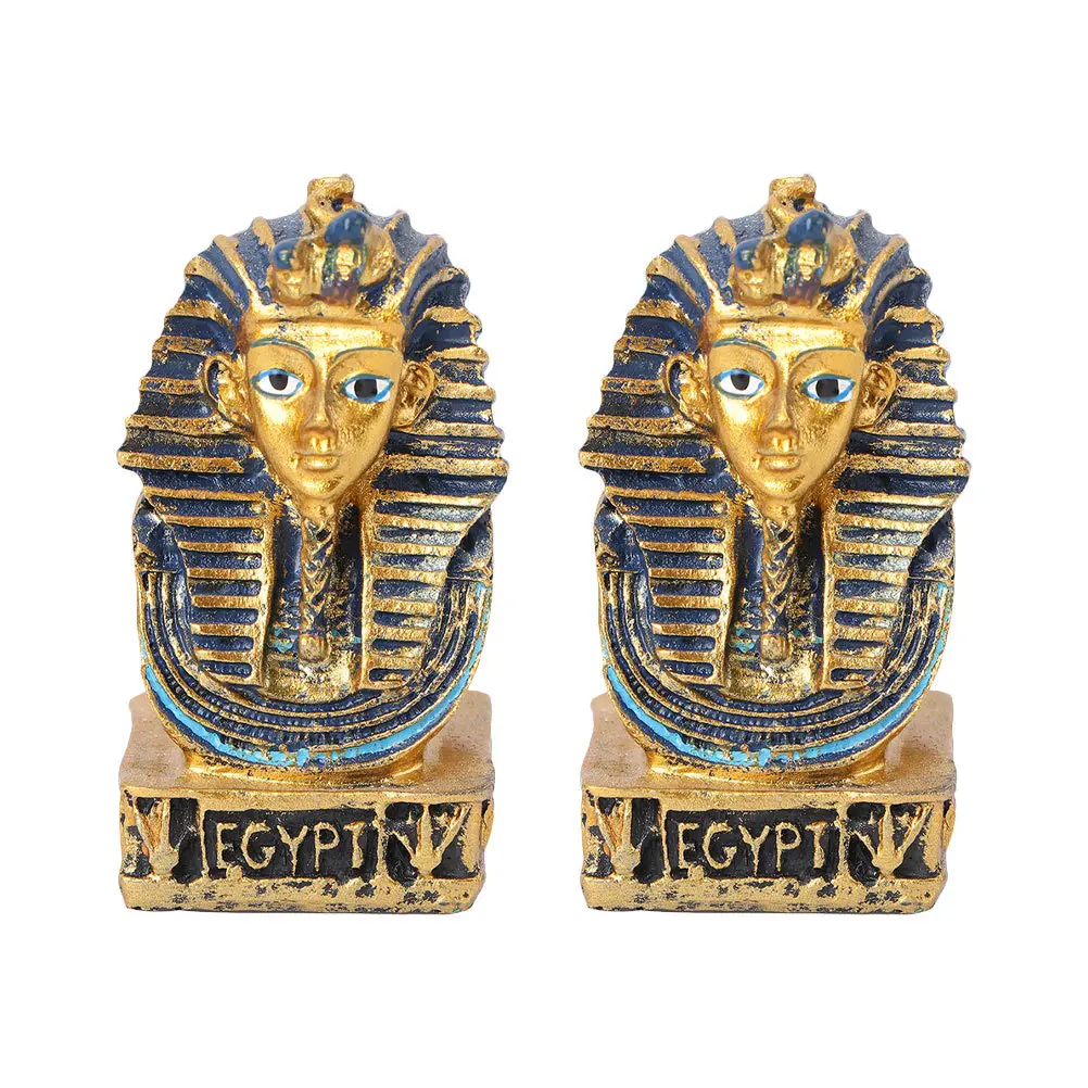 2Pcs Egyptian Tutankhamun Resin Crafts Pharaoh Decoration Home Office Statue Tutankhamen Decoration
2Pcs Egyptian Tutankhamun Resin Crafts Pharaoh Decoration Home Office Statue Tutankhamen Decoration