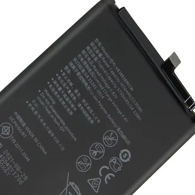 For Huawei V10 Maimang 7 Honor 20 20S 8X P10 plus Nova3 3i Play Nova 4 5T HB386589ECW HB386590ECW Phone Battery
For Huawei V10 Maimang 7 Honor 20 20S 8X P10 plus Nova3 3i Play Nova 4 5T HB386589ECW HB386590ECW Phone Battery