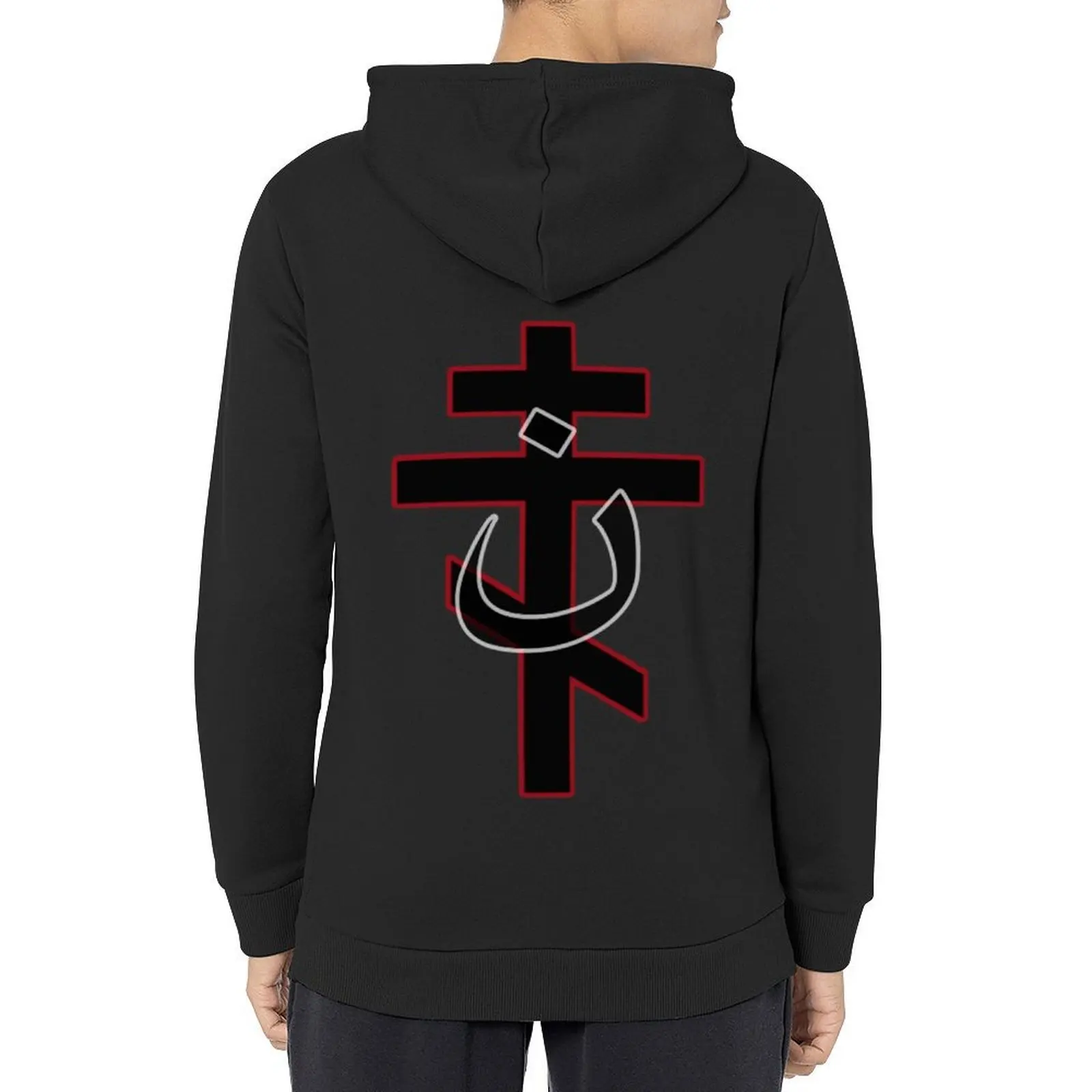 Nun Letter Orthodox Three Bar Cross Hoodie japanese style mens designer clothes autumn new products mens clothes hoodie oversize
Nun Letter Orthodox Three Bar Cross Hoodie japanese style mens designer clothes autumn new products mens clothes hoodie oversize