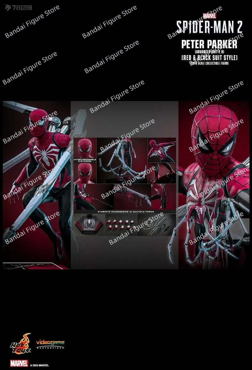 HOTTOYS HT VGM66 1/6 Marvel Peter Parker Red&Black Advanced Suit 2.0 Movable Action Figure Delicate 12" Full Set Soldier Model
HOTTOYS HT VGM66 1/6 Marvel Peter Parker Red&Black Advanced Suit 2.0 Movable Action Figure Delicate 12" Full Set Soldier Model