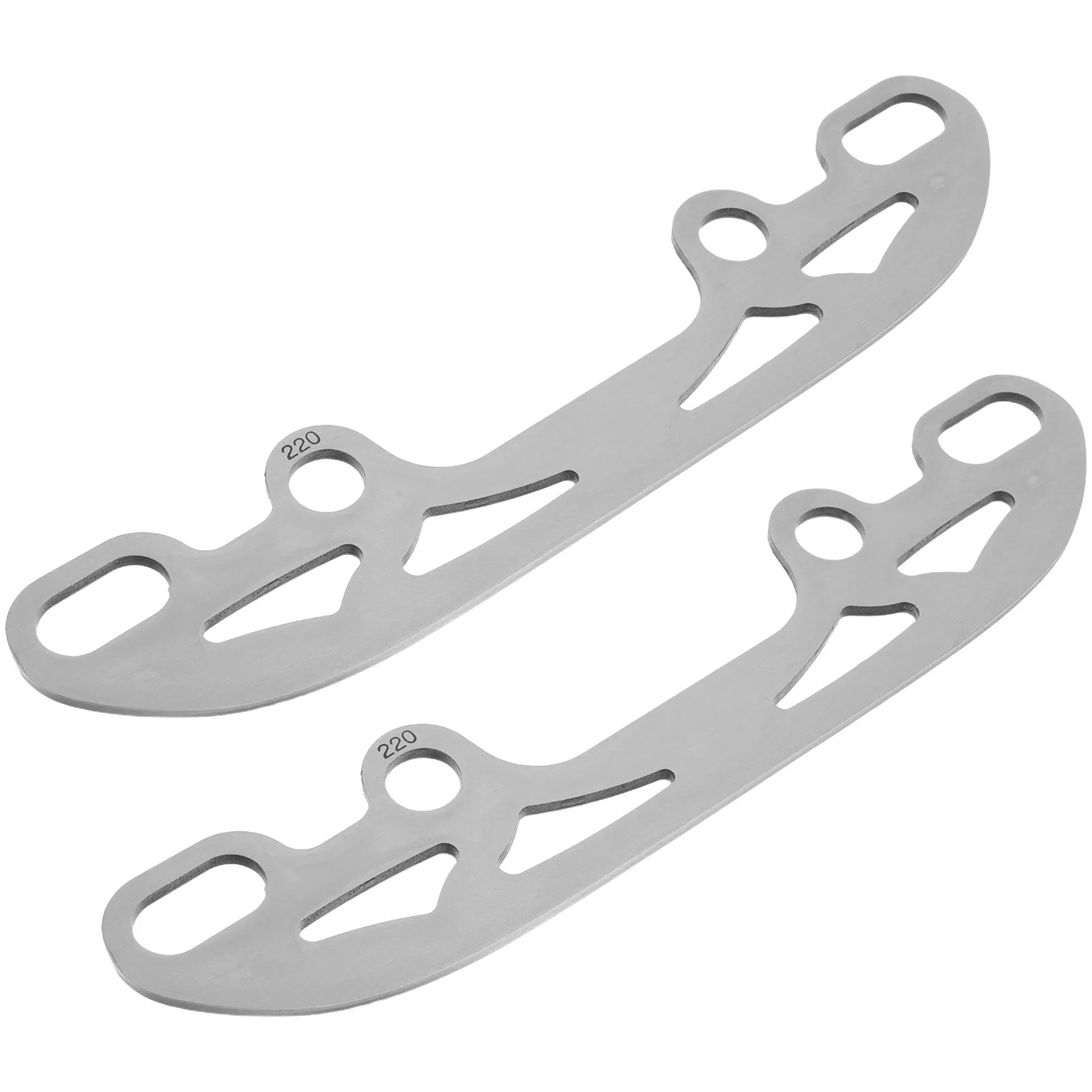 2Pcs High Performance Ice Skate Blades Stainless Steel Interchangeable Replacement for Roller Skates Smooth Safe Skating
2Pcs High Performance Ice Skate Blades Stainless Steel Interchangeable Replacement for Roller Skates Smooth Safe Skating