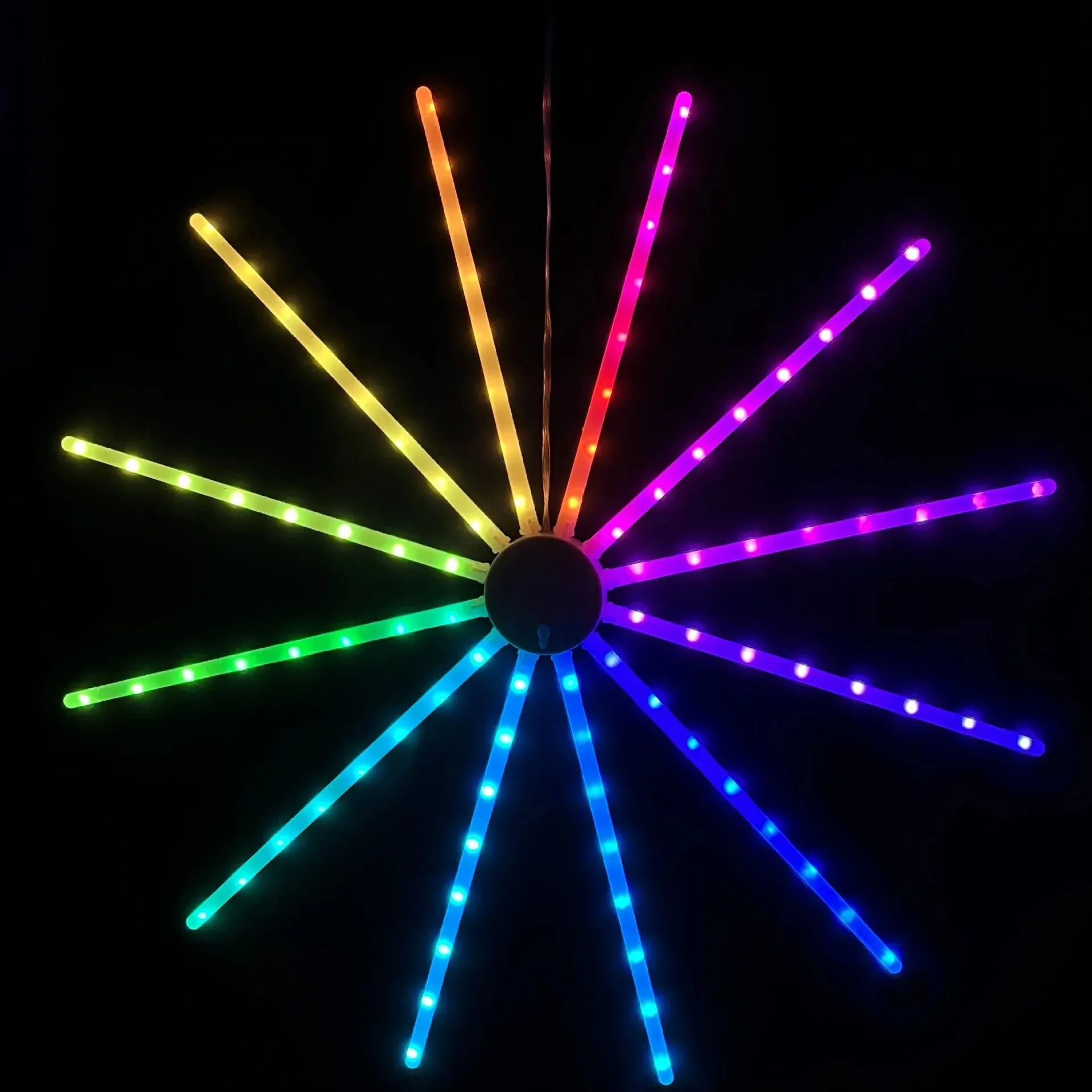 Умные фейерверки для помещений, светодиодные фонари RGB с дистанционным управлением, меняющие цвет для спальни, 22 режима, светодиодные ленты для USB
Умные фейерверки для помещений, светодиодные фонари RGB с дистанционным управлением, меняющие цвет для спальни, 22 режима, светодиодные ленты для USB