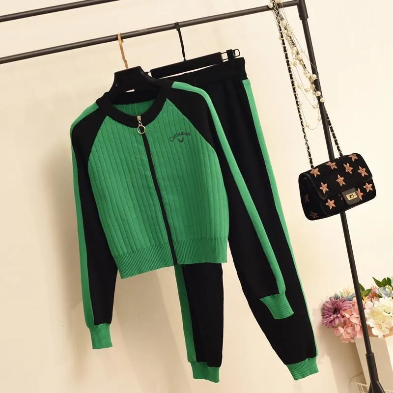 Korean New Two Piece Set Women Golf Wear 2024 Autumn Luxury Golf Suits Fashion Knit Cardigan Casual Pants Women's Golf Clothing
Korean New Two Piece Set Women Golf Wear 2024 Autumn Luxury Golf Suits Fashion Knit Cardigan Casual Pants Women's Golf Clothing