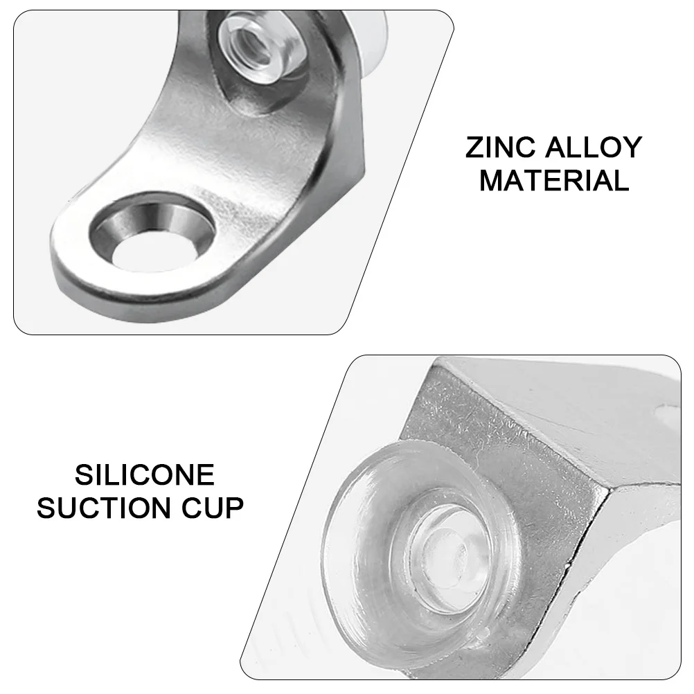 20 Pcs Thickened Zinc Alloy Laminate Glass Mounting Brackets Small Fixing Shelf Holder Replacement Peg Floating
20 Pcs Thickened Zinc Alloy Laminate Glass Mounting Brackets Small Fixing Shelf Holder Replacement Peg Floating